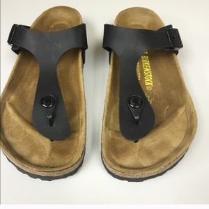 Birkenstock Gizeh Black Sandals